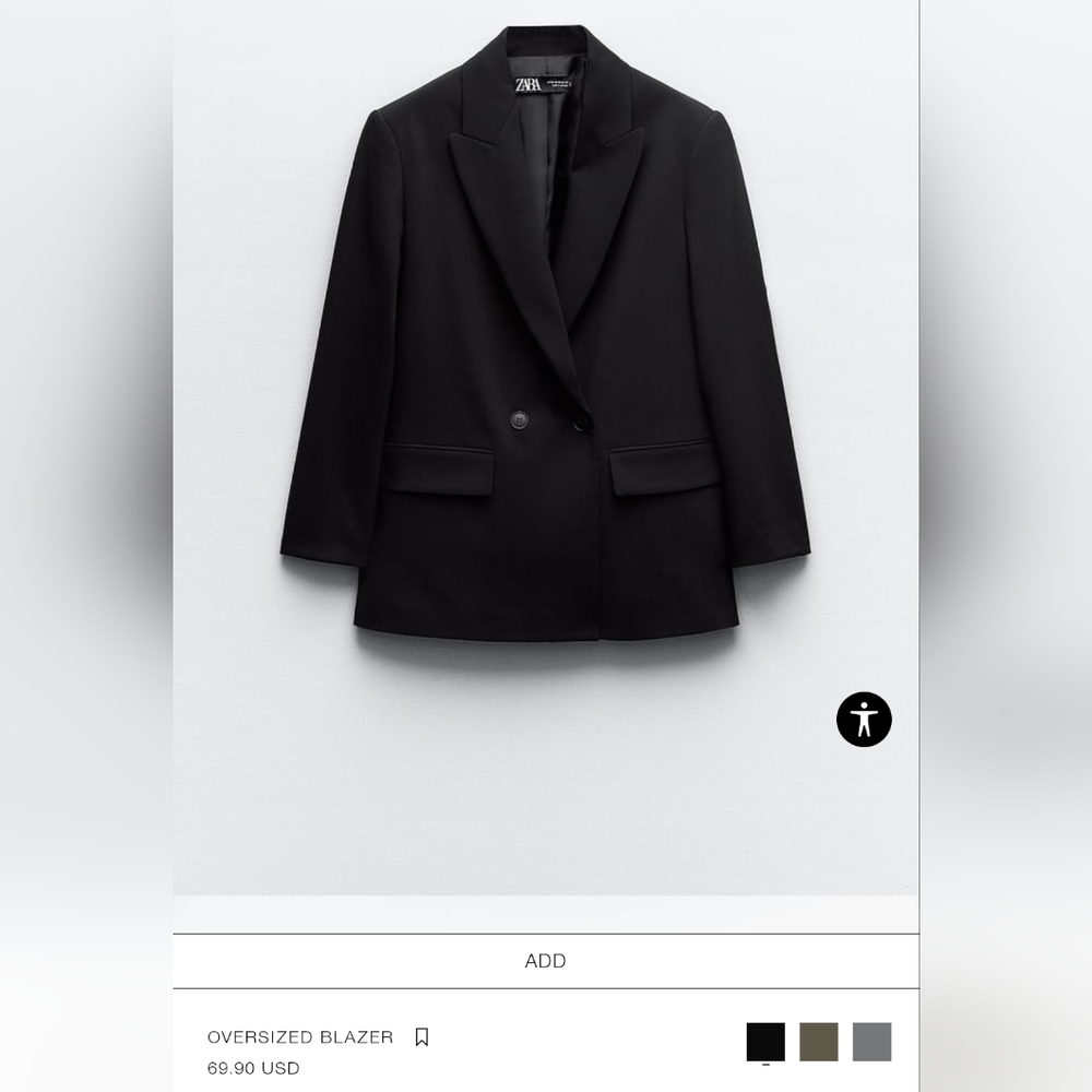 Zara Oversized Blazer